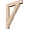 Ekena Millwork Traditional Craftsman Smooth Bracket, Douglas Fir, 5 1/2"W x 38"D x 46"H BKT06X38X46TRA04SDF - alternate 1